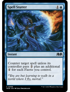 Wizards of The Coast Spell Stutter (069) Lightly Played