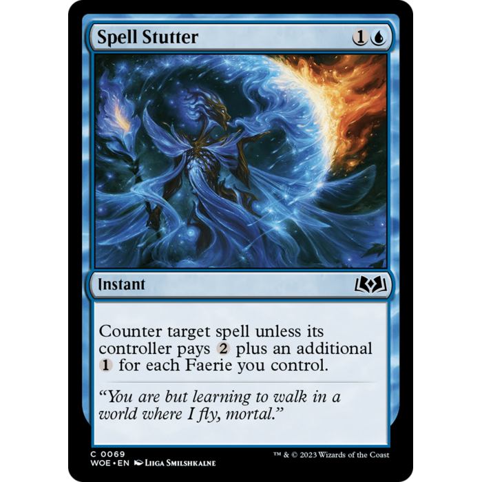 Wizards of The Coast Spell Stutter (069) Lightly Played