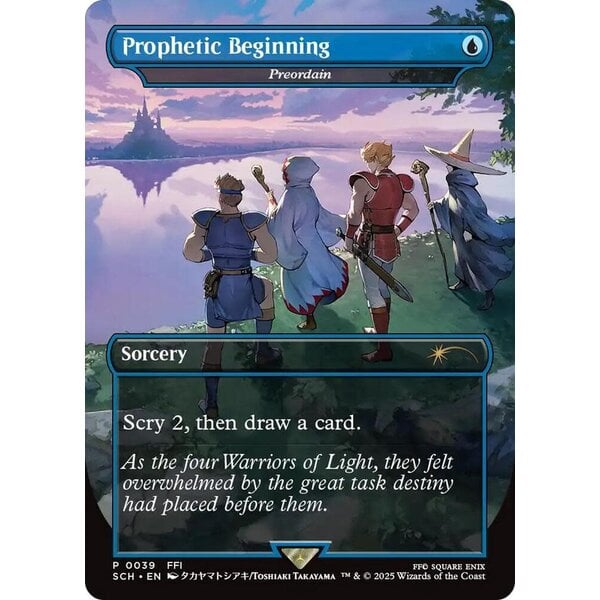 Magic: The Gathering Prophetic Beginning - Preordain (039) Lightly Played