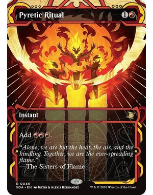 Magic: The Gathering Pyretic Ritual (046) Lightly Played