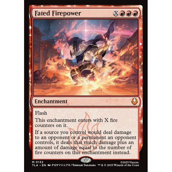 Magic: The Gathering Fated Firepower (132) Lightly Played