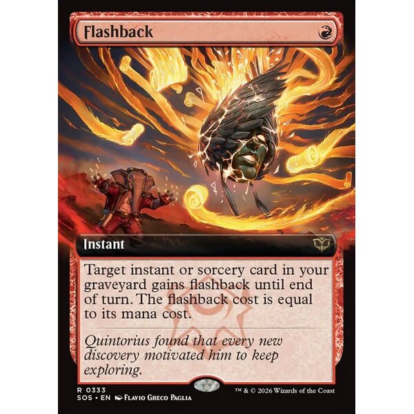 Magic: The Gathering Flashback (Extended Art) (333) Lightly Played