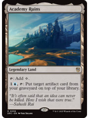 Magic: The Gathering Academy Ruins (058) Lightly Played