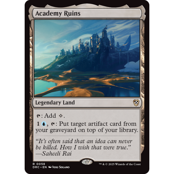 Magic: The Gathering Academy Ruins (058) Lightly Played