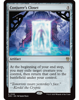 Magic: The Gathering Conjurer's Closet (126) Lightly Played