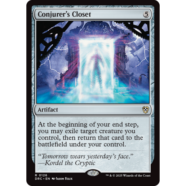 Magic: The Gathering Conjurer's Closet (126) Lightly Played