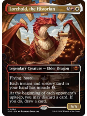 Magic: The Gathering Lorehold, the Historian (Borderless) (284) Lightly Played Foil