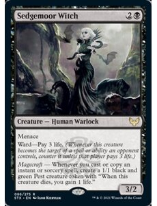 Magic: The Gathering Sedgemoor Witch (086) Lightly Played
