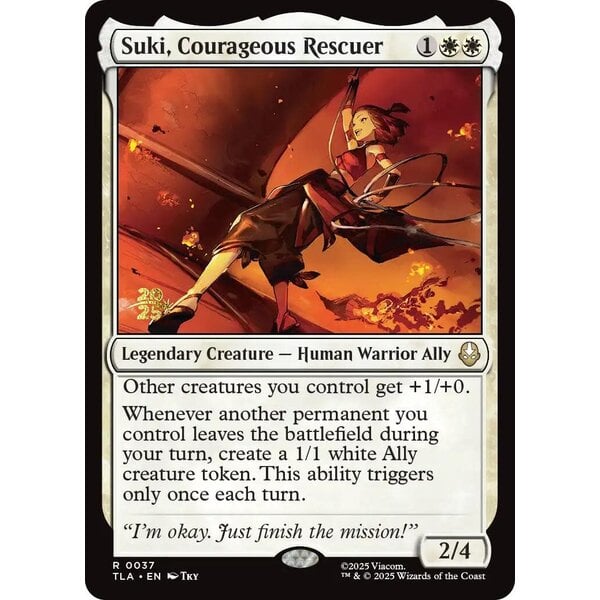 Magic: The Gathering Suki, Courageous Rescuer (037s) Lightly Played Foil