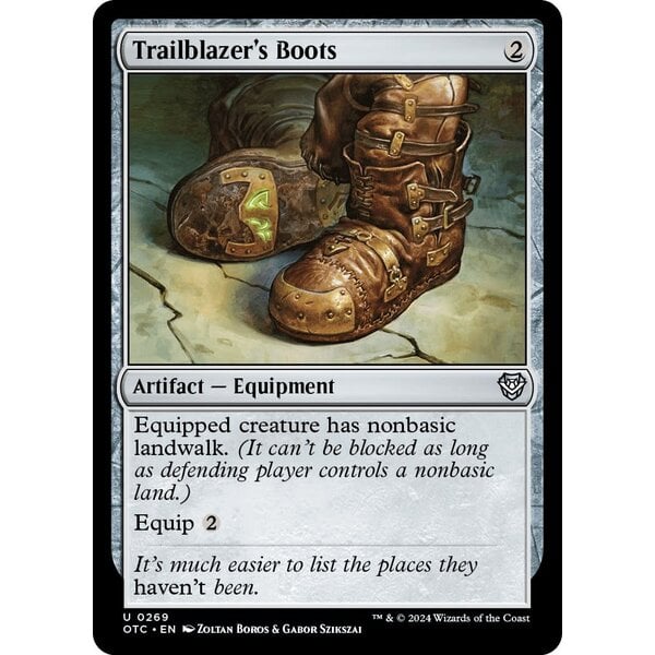 Magic: The Gathering Trailblazer's Boots (269) Lightly Played
