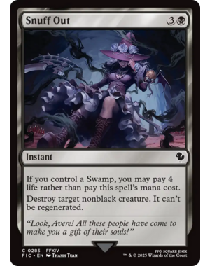 Magic: The Gathering Snuff Out (285) Lightly Played