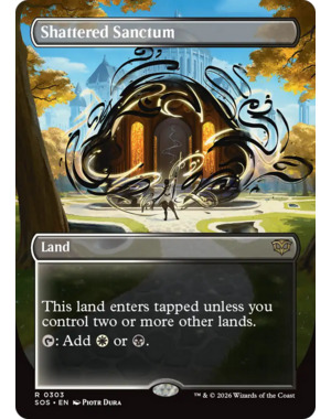 Magic: The Gathering Shattered Sanctum (Borderless) (303) Lightly Played