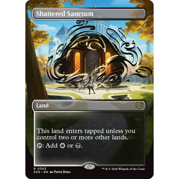 Magic: The Gathering Shattered Sanctum (Borderless) (303) Lightly Played