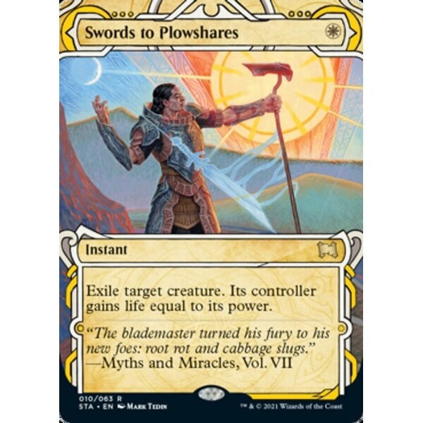 Magic: The Gathering Swords to Plowshares (010) Lightly Played