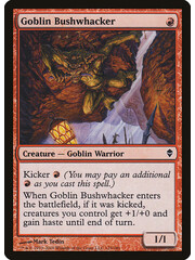 Magic: The Gathering Goblin Bushwhacker (125) Lightly Played Foil