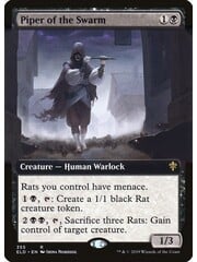 Magic: The Gathering Piper of the Swarm (Extended Art) (355) Lightly Played Foil
