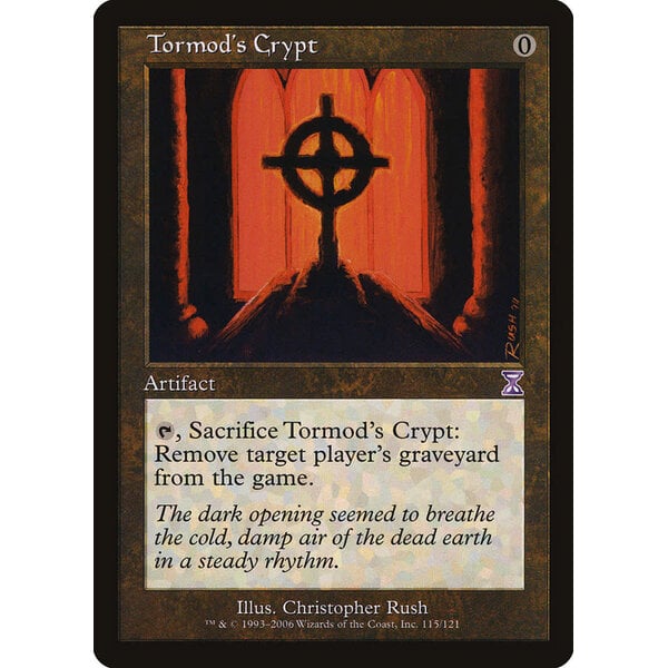 Magic: The Gathering Tormod's Crypt (115) Lightly Played