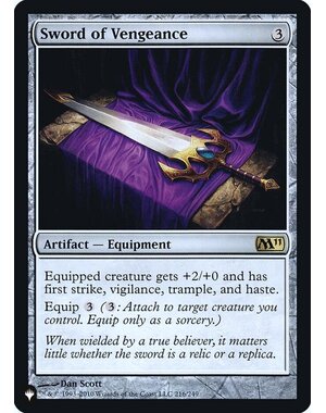 Magic: The Gathering Sword of Vengeance (216) Lighlty Played Foil