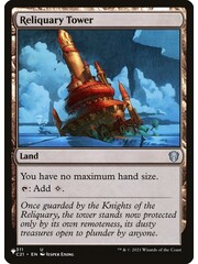 Magic: The Gathering Reliquary Tower (C21) (311) Lightly Played
