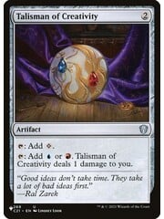 Magic: The Gathering Talisman of Creativity (269) Lightly Played