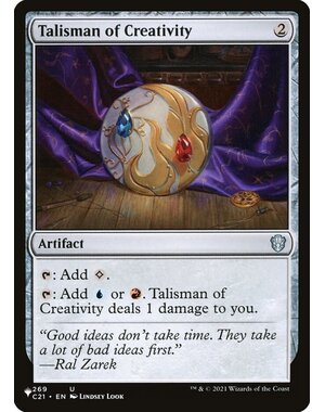 Magic: The Gathering Talisman of Creativity (269) Lightly Played
