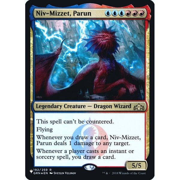 Magic: The Gathering Niv-Mizzet, Parun (192) Lightly Played Foil