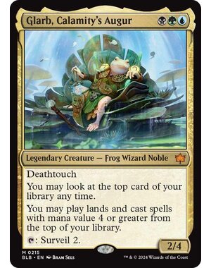 Magic: The Gathering Glarb, Calamity's Augur (215) Lightly Played Foil