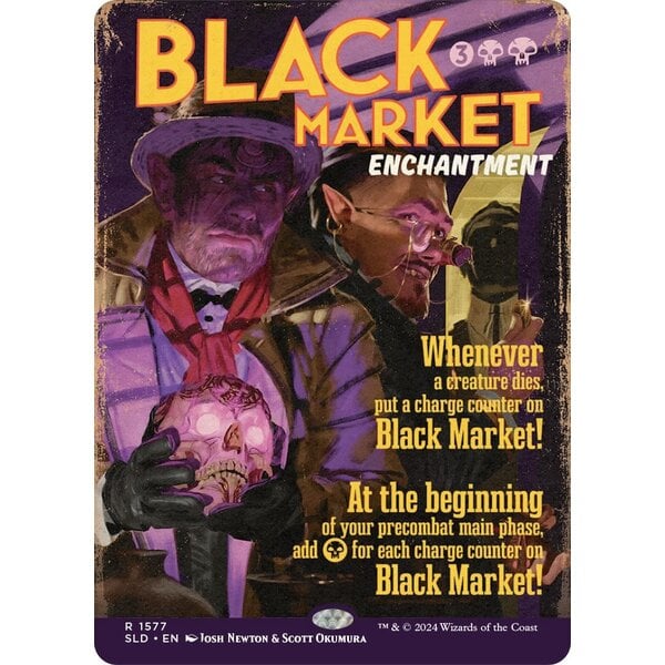 Magic: The Gathering Black Market (1577) Lightly Played