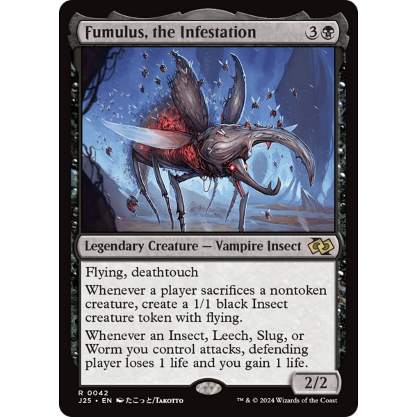 Wizards of The Coast Fumulus, the Infestation (042) Lightly Played