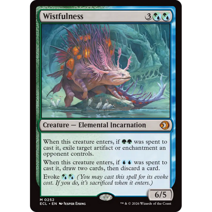 Magic: The Gathering Wistfulness (252) Lightly Played