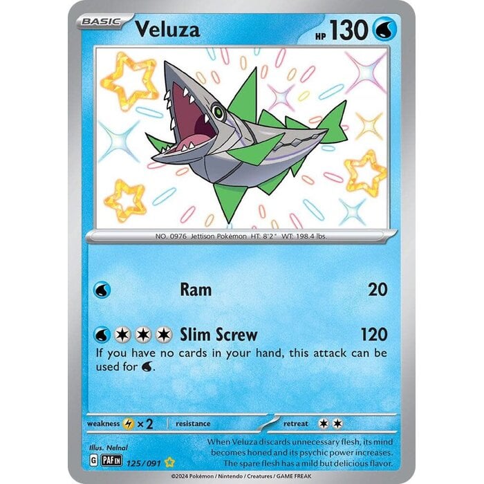 Pokemon Veluza (125) Lightly Played Holofoil