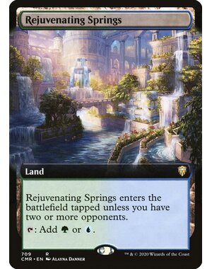 Magic: The Gathering Rejuvenating Springs (Extended Art) Lightly Played Foil