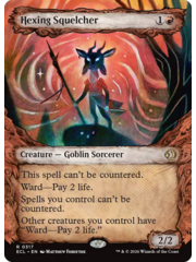 Magic: The Gathering Hexing Squelcher (Showcase) (317) Near Mint