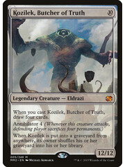 Magic: The Gathering Kozilek, Butcher of Truth (005) Moderately Played