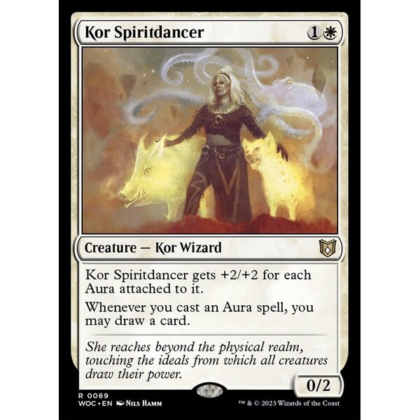 Magic: The Gathering Kor Spiritdancer (069) Lightly Played