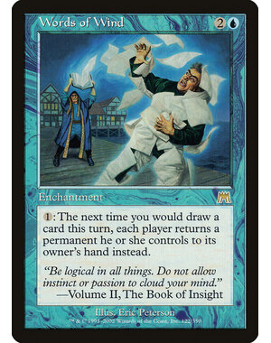 Magic: The Gathering Words of Wind (122) Moderately Played