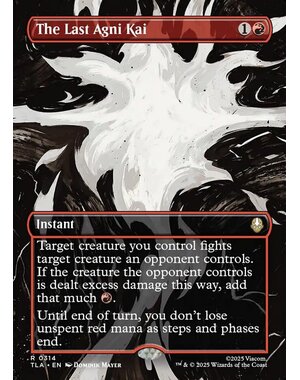 Magic: The Gathering The Last Agni Kai (Borderless) (314) Lightly Played
