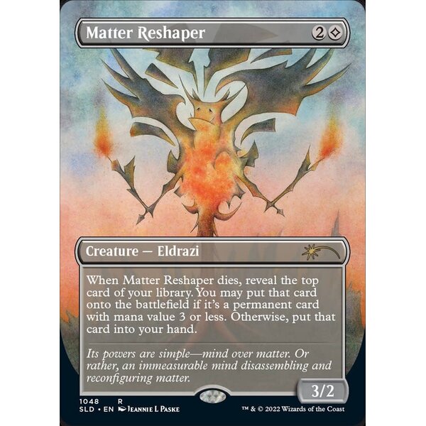 Magic: The Gathering Matter Reshaper (Borderless) (1048) Lightly Played Foil