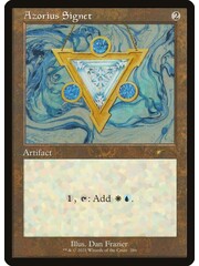 Magic: The Gathering Azorius Signet (Foil Etched) (206) Near Mint Foil