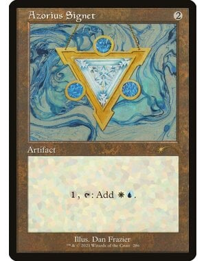 Magic: The Gathering Azorius Signet (Foil Etched) (206) Near Mint Foil