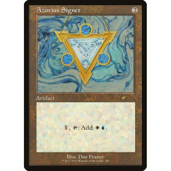 Magic: The Gathering Azorius Signet (Foil Etched) (206) Near Mint Foil