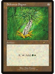 Magic: The Gathering Selesnya Signet (Foil Etched) (290) Lightly Played Foil