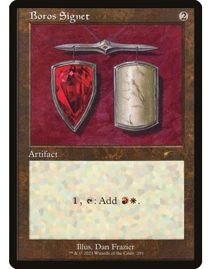 Magic: The Gathering Boros Signet (Foil Etched) (291) Near Mint Foil