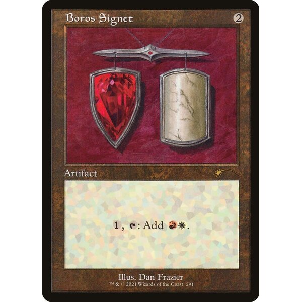 Magic: The Gathering Boros Signet (Foil Etched) (291) Near Mint Foil