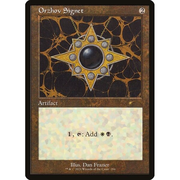 Magic: The Gathering Orzhov Signet (Foil Etched) (294) Near Mint Foil