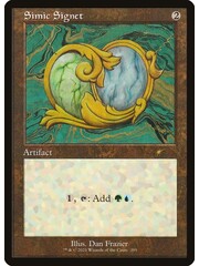 Magic: The Gathering Simic Signet (Foil Etched) (295) Near Mint Foil