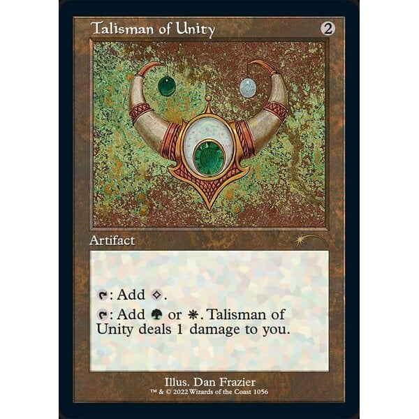 Magic: The Gathering Talisman of Unity (Retro Frame) (Foil Etched) (1056) Lightly Played Foil