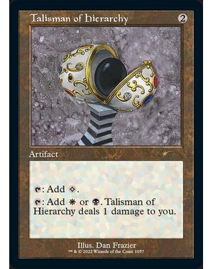 Magic: The Gathering Talisman of Hierarchy (Retro Frame) (Foil Etched) (1057) Near Mint Foil