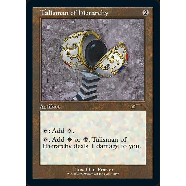 Magic: The Gathering Talisman of Hierarchy (Retro Frame) (Foil Etched) (1057) Near Mint Foil