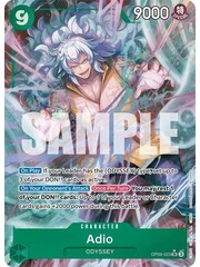 Bandai Adio (Parallel) (OP09-023) Lightly Played Foil